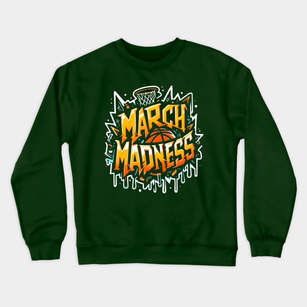 March Madness competition Crewneck Sweatshirt by CreationArt8